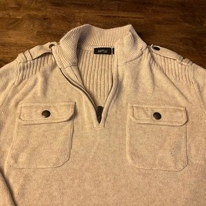 Apt 9‎ men's three quarter zip. Size large